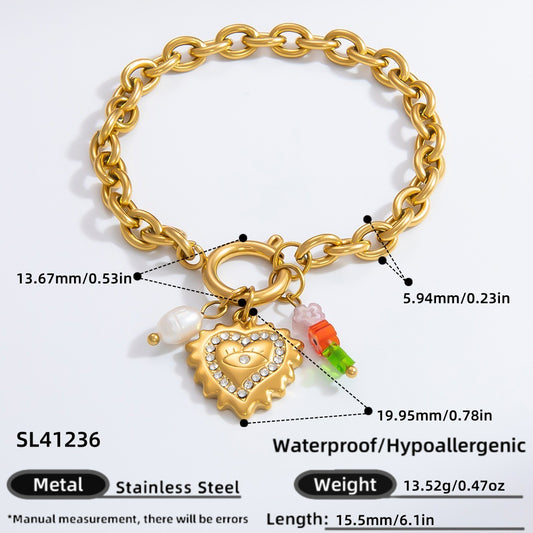 Love charm jewelry for women