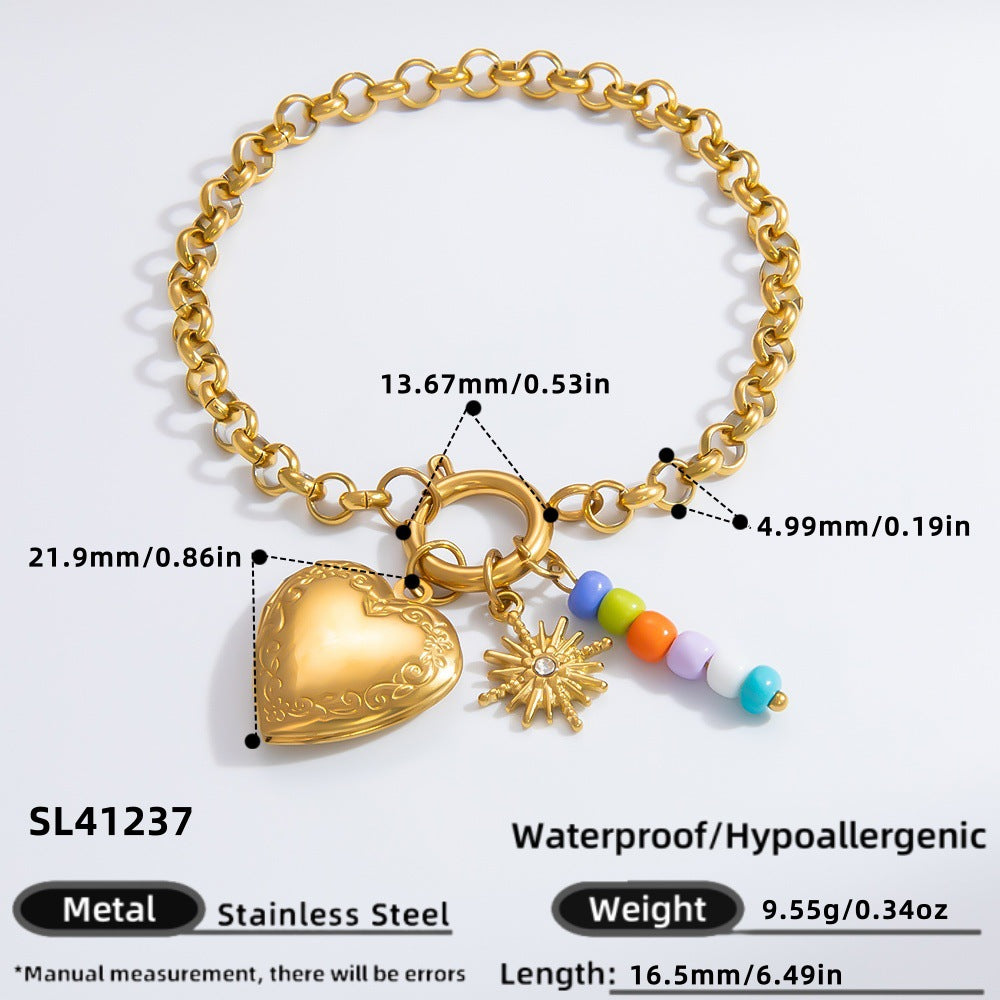 Love charm jewelry for women