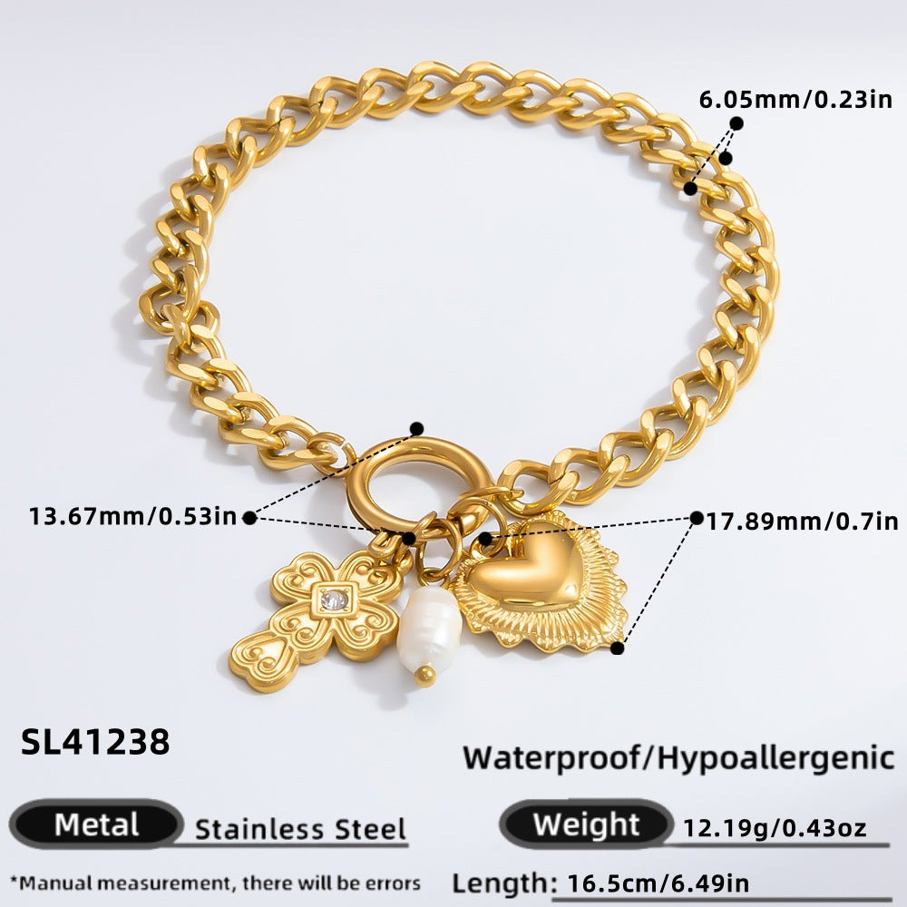 Love charm jewelry for women
