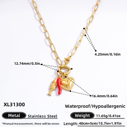 Love charm jewelry for women