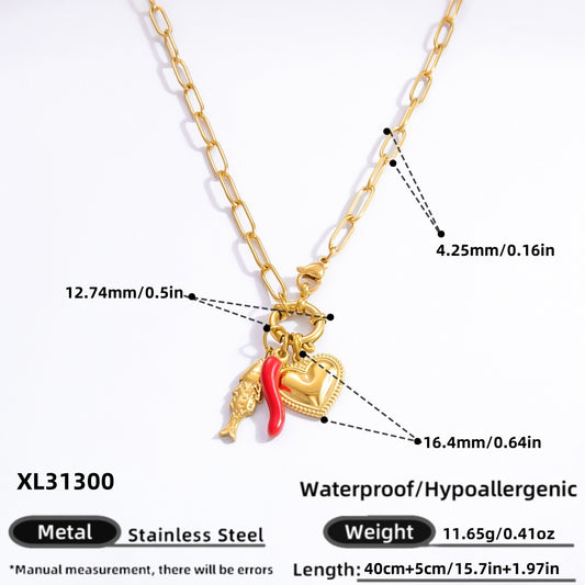 Love charm jewelry for women