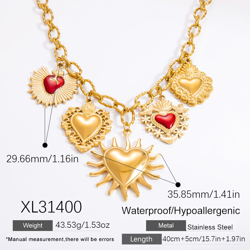 Love charm jewelry for women