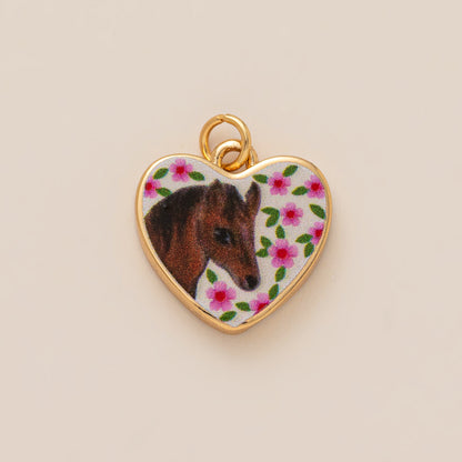 Love Flower Animal Series Pendant