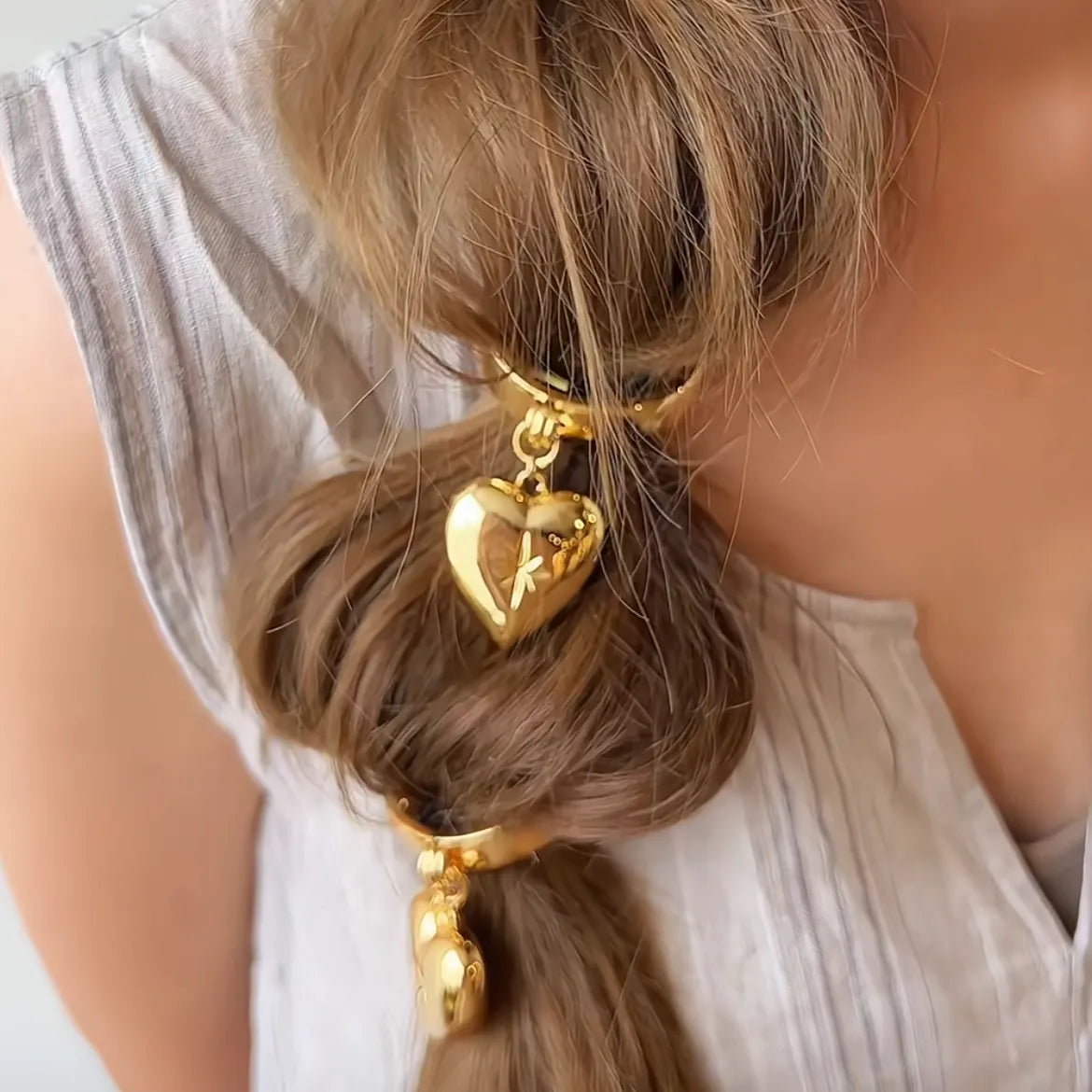 Love hair rope hair accessories