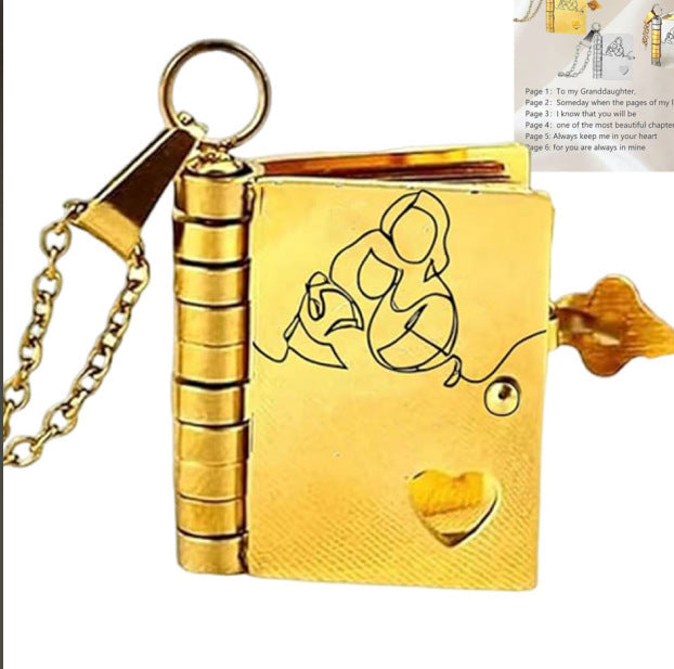 Love Letter Envelope Titanium Steel Necklace