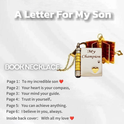 Love Letter Envelope Titanium Steel Necklace