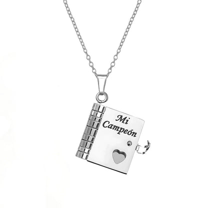 Love Letter Envelope Titanium Steel Necklace