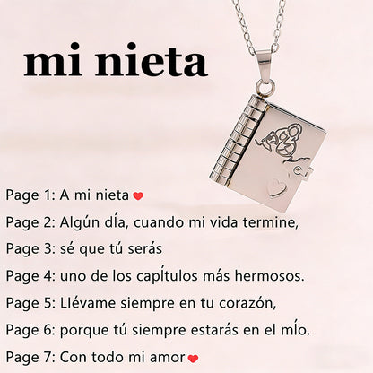Love Letter Envelope Titanium Steel Necklace
