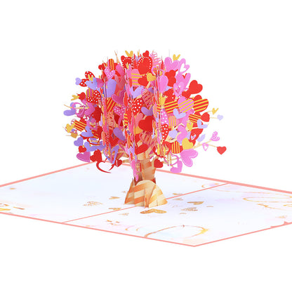 Love Tree Three-dimensional greeting card