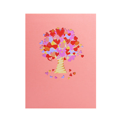 Love Tree Three-dimensional greeting card