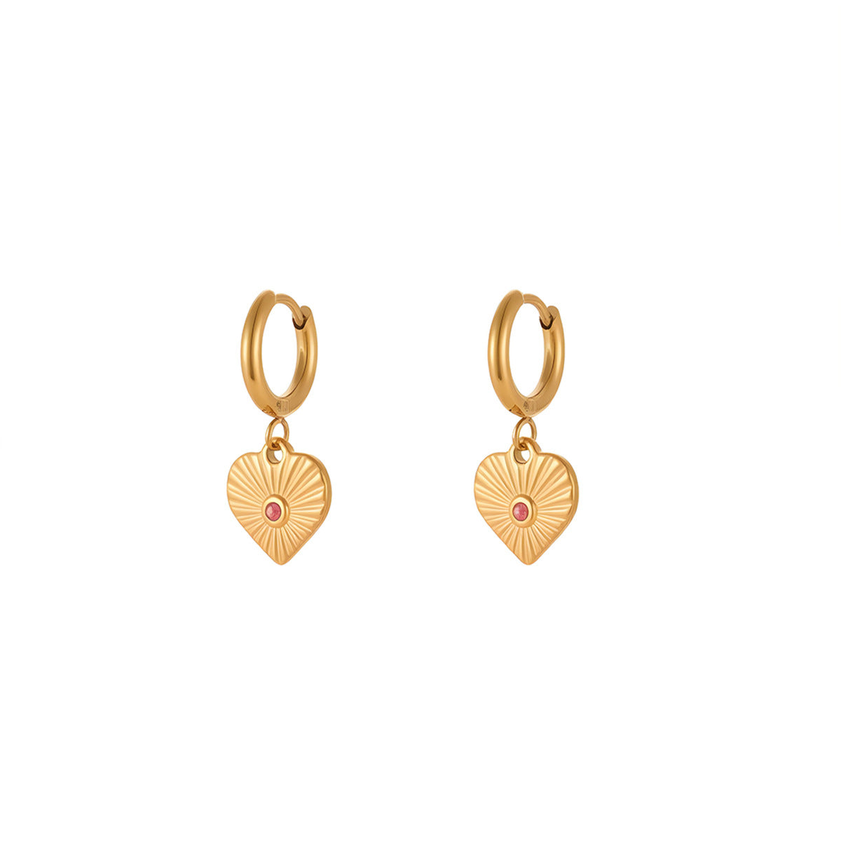 Loving-heart earrings