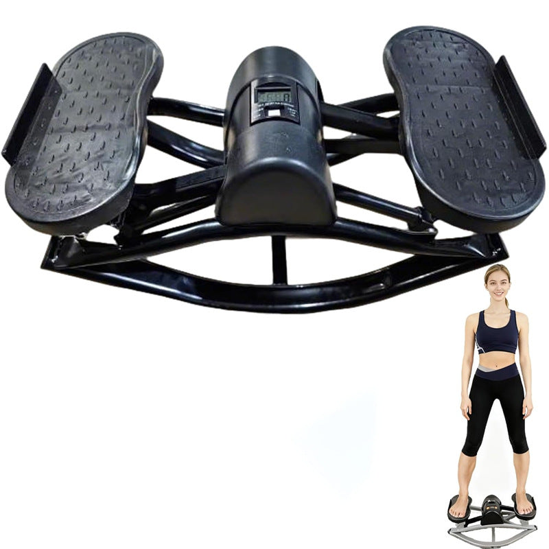 Low Impact Side Stepper Protects Knees and Joints Portable Left and Right Stepper with Digital Display