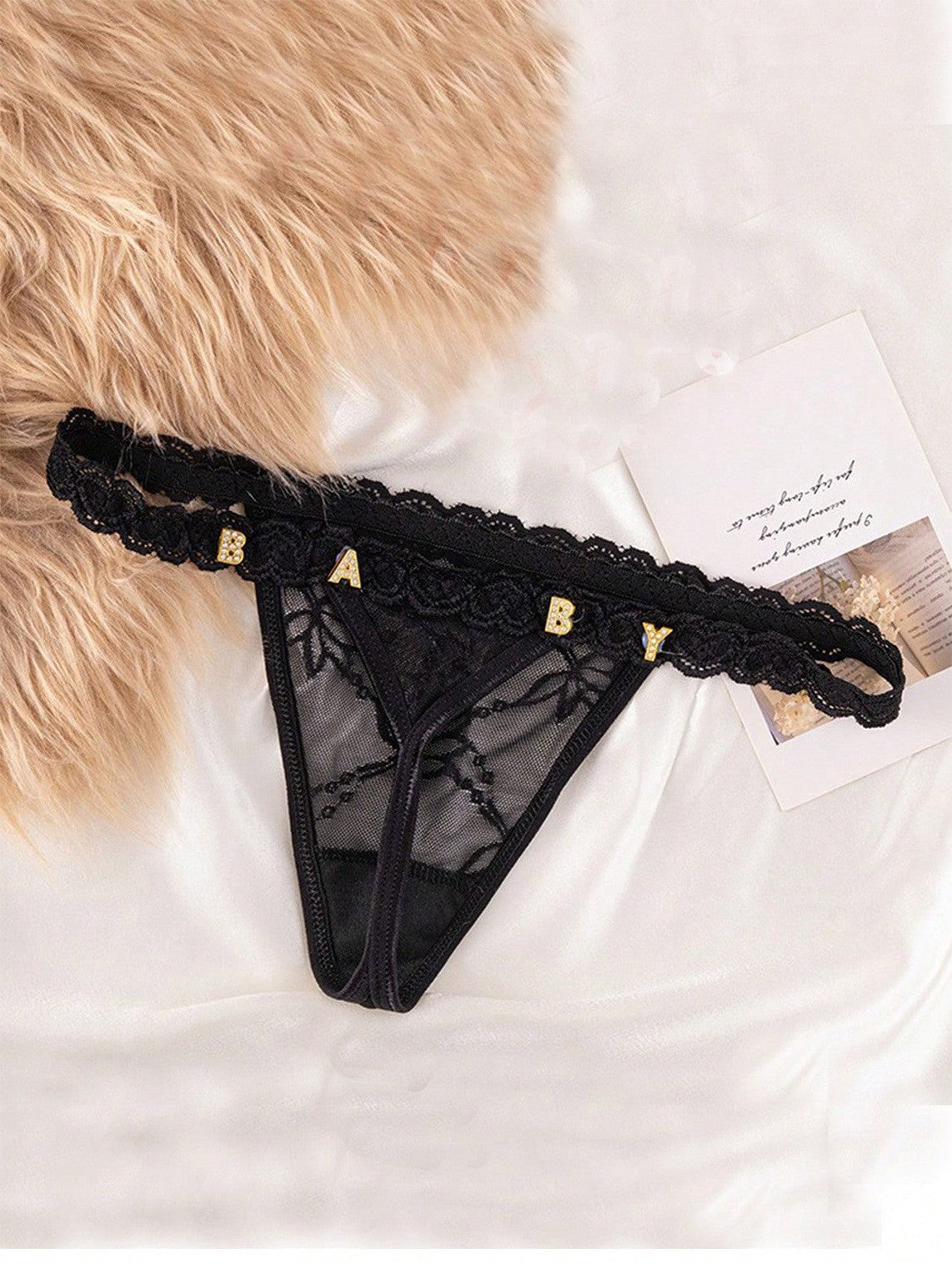 Low-Rise Women's Thong Underwear