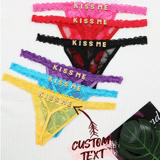 Low-Rise Women's Thong Underwear