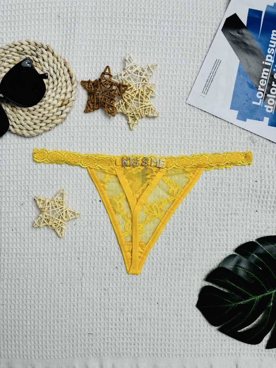Low-Rise Women's Thong Underwear