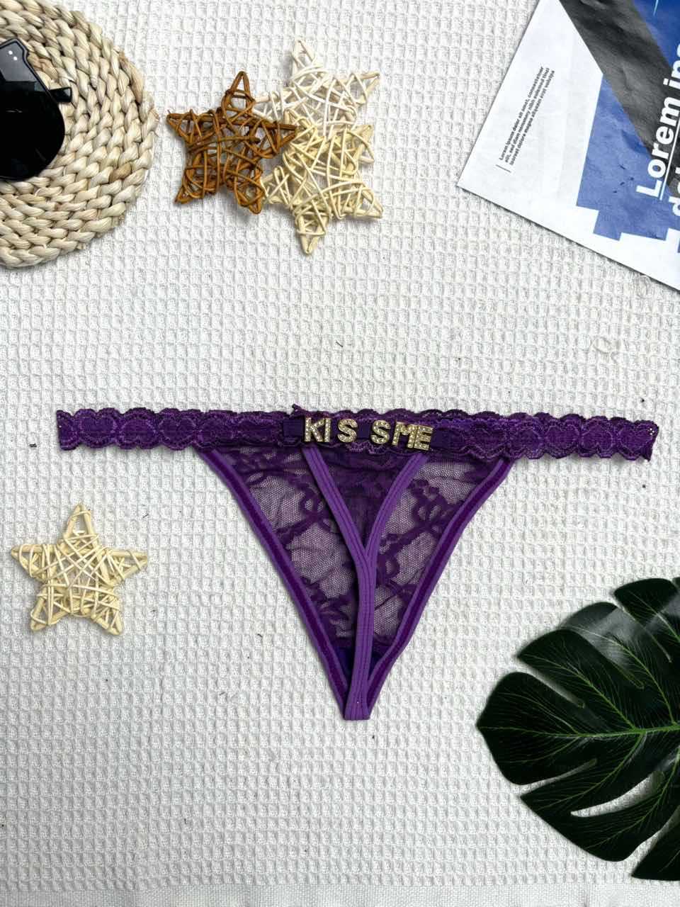 Low-Rise Women's Thong Underwear