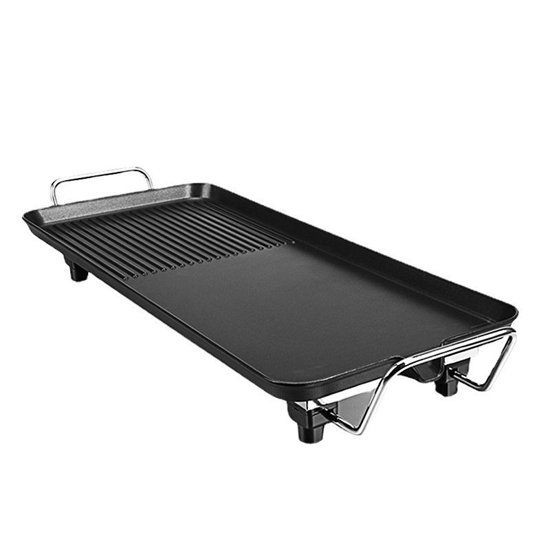Low-Smoke Non-Stick Electric Grill Pan