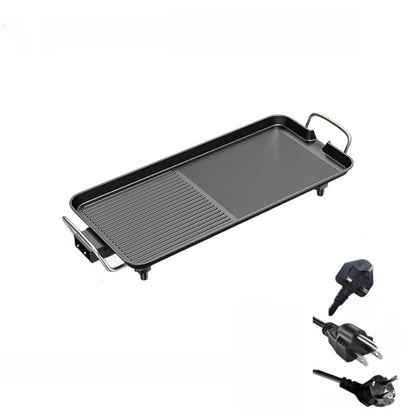 Low-Smoke Non-Stick Electric Grill Pan