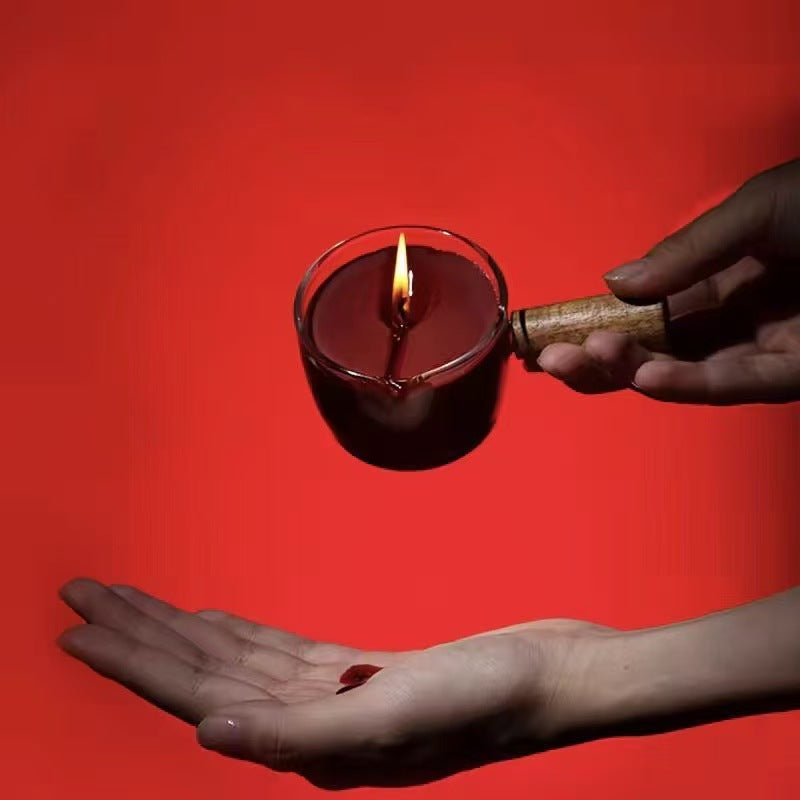 Low temperature candle