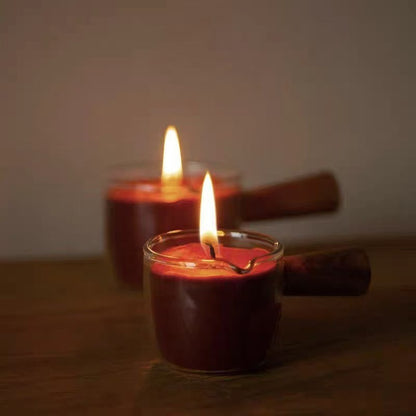 Low temperature candle