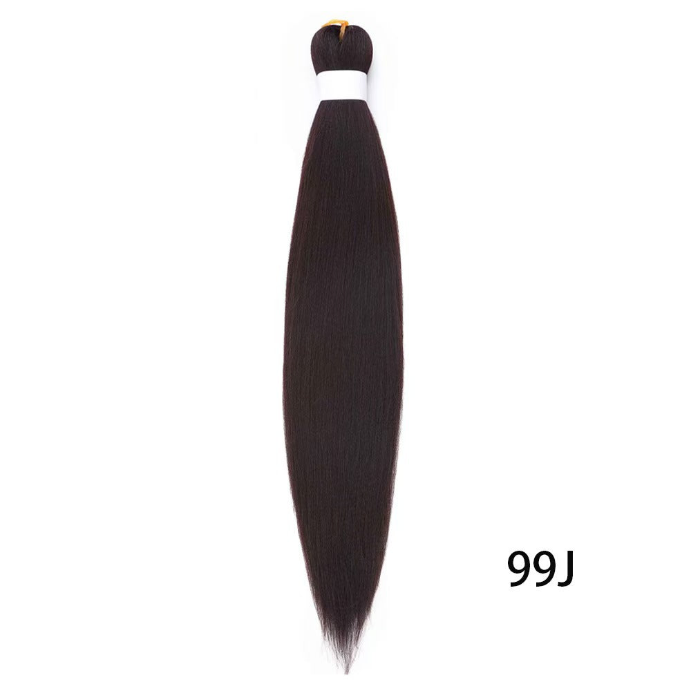 Low Temperature Fluffy Braided Synthetic Wig