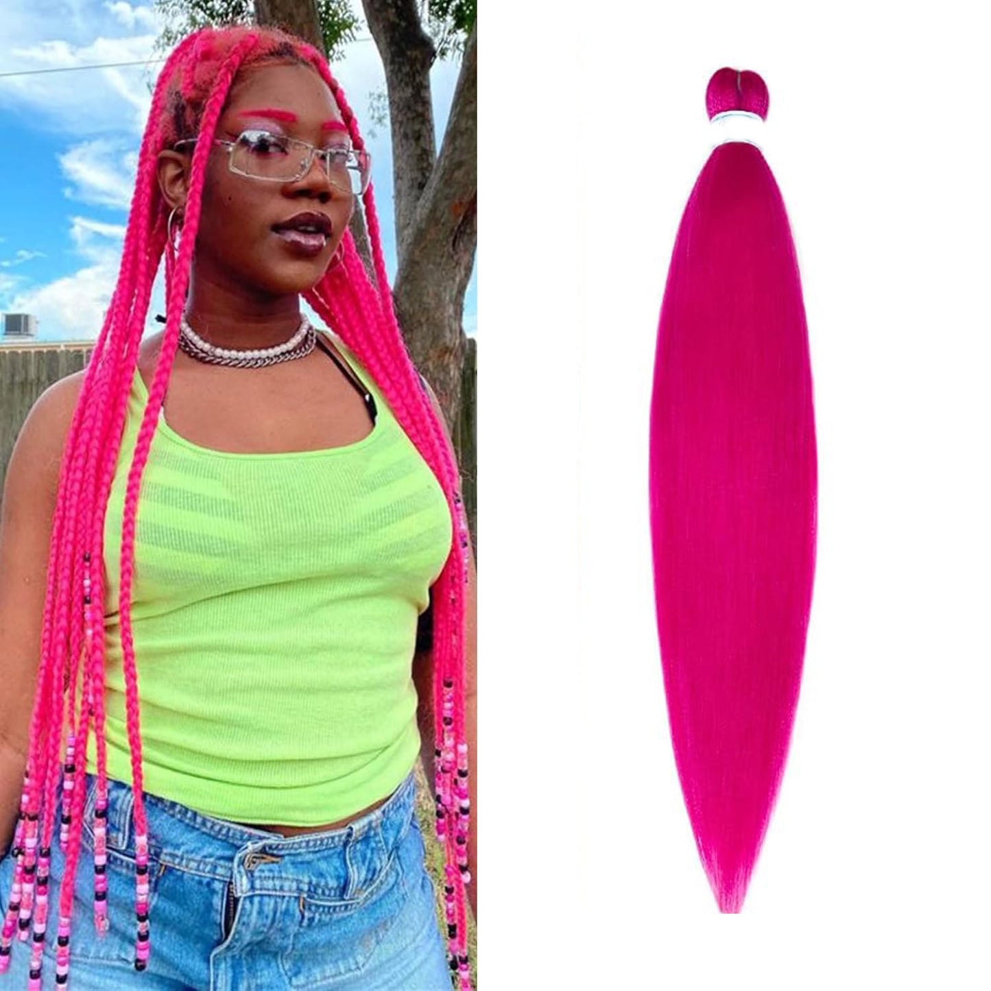 Low Temperature Fluffy Braided Synthetic Wig