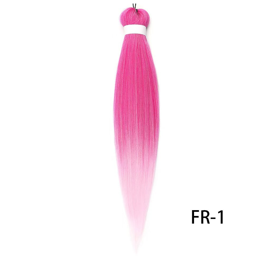 Low Temperature Fluffy Braided Synthetic Wig