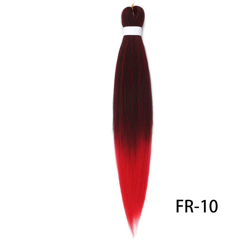 Low Temperature Fluffy Braided Synthetic Wig