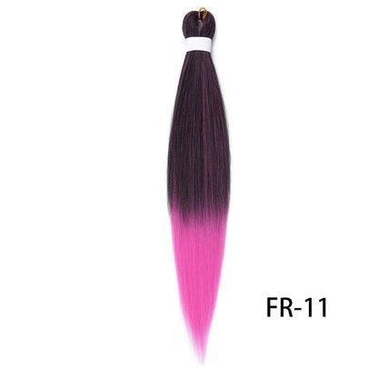 Low Temperature Fluffy Braided Synthetic Wig