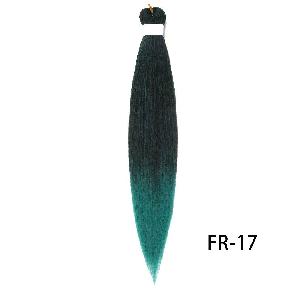 Low Temperature Fluffy Braided Synthetic Wig
