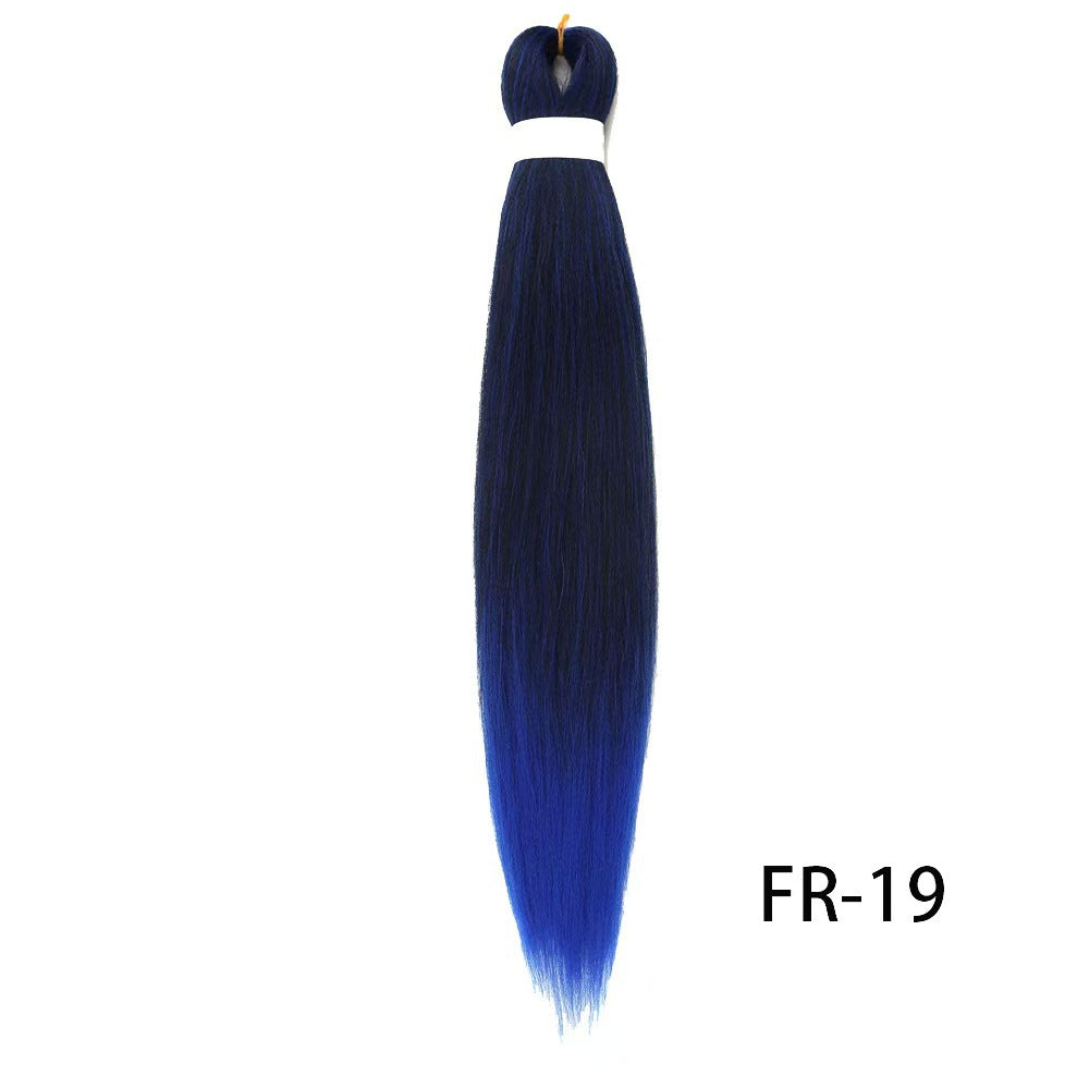 Low Temperature Fluffy Braided Synthetic Wig