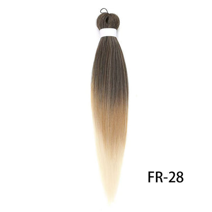 Low Temperature Fluffy Braided Synthetic Wig