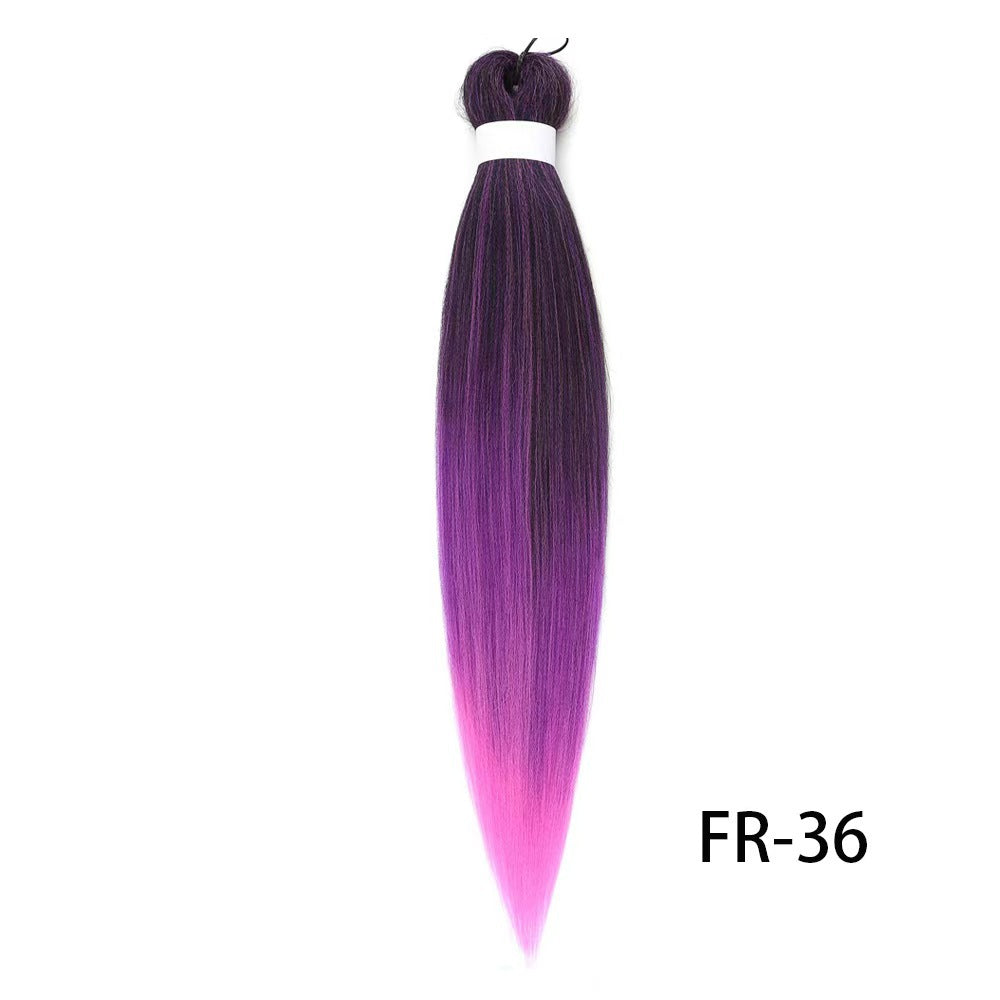 Low Temperature Fluffy Braided Synthetic Wig
