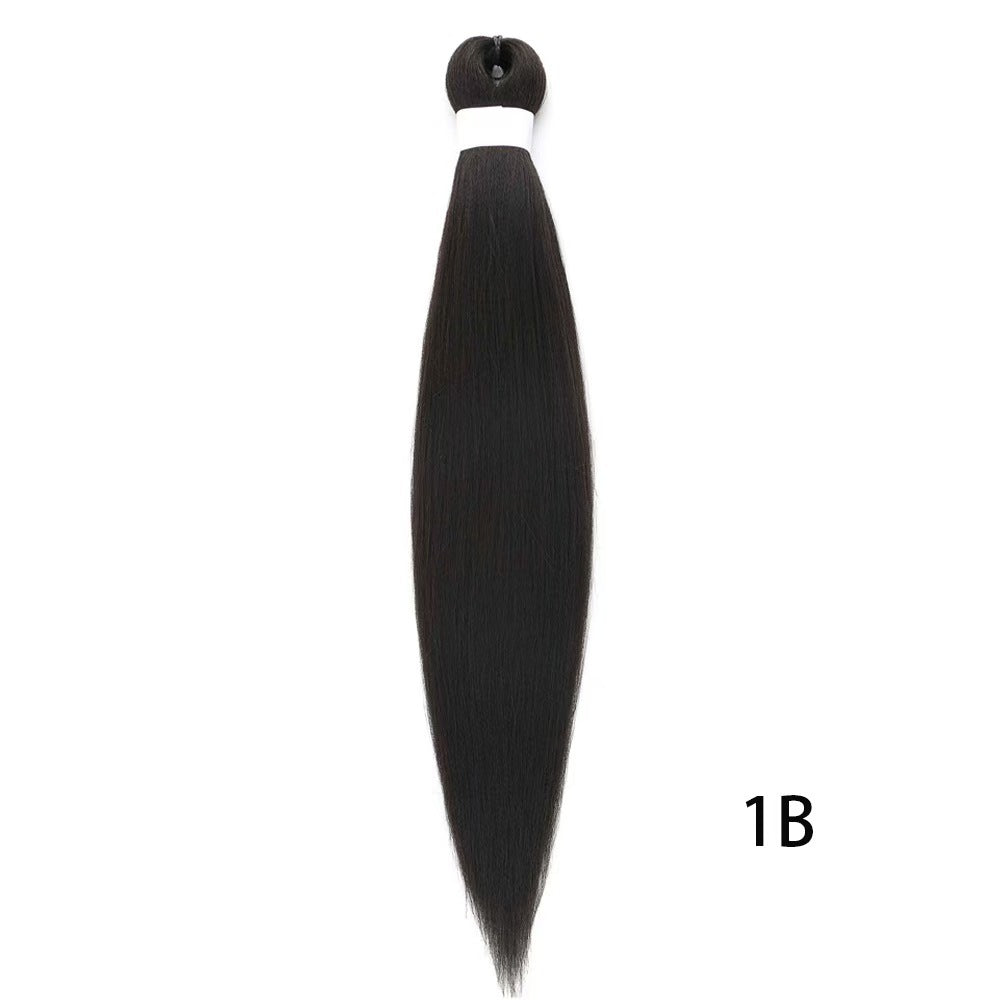 Low Temperature Fluffy Braided Synthetic Wig