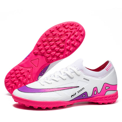 Low-top Football Shoes for Training with Long/Broken Nails