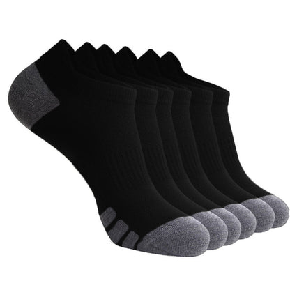 Low-top heel socks for running
