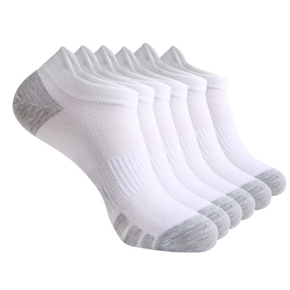 Low-top heel socks for running