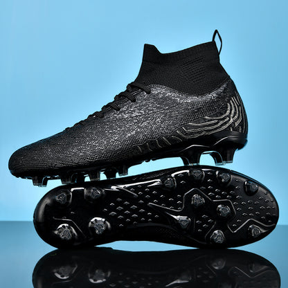 Low Top Leather Football Training Shoes
