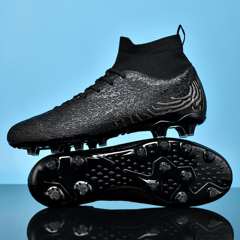 Low Top Leather Football Training Shoes