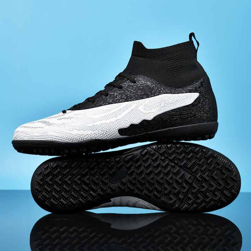 Low Top Leather Football Training Shoes