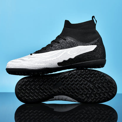 Low Top Leather Football Training Shoes