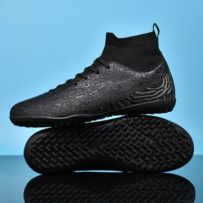 Low Top Leather Football Training Shoes