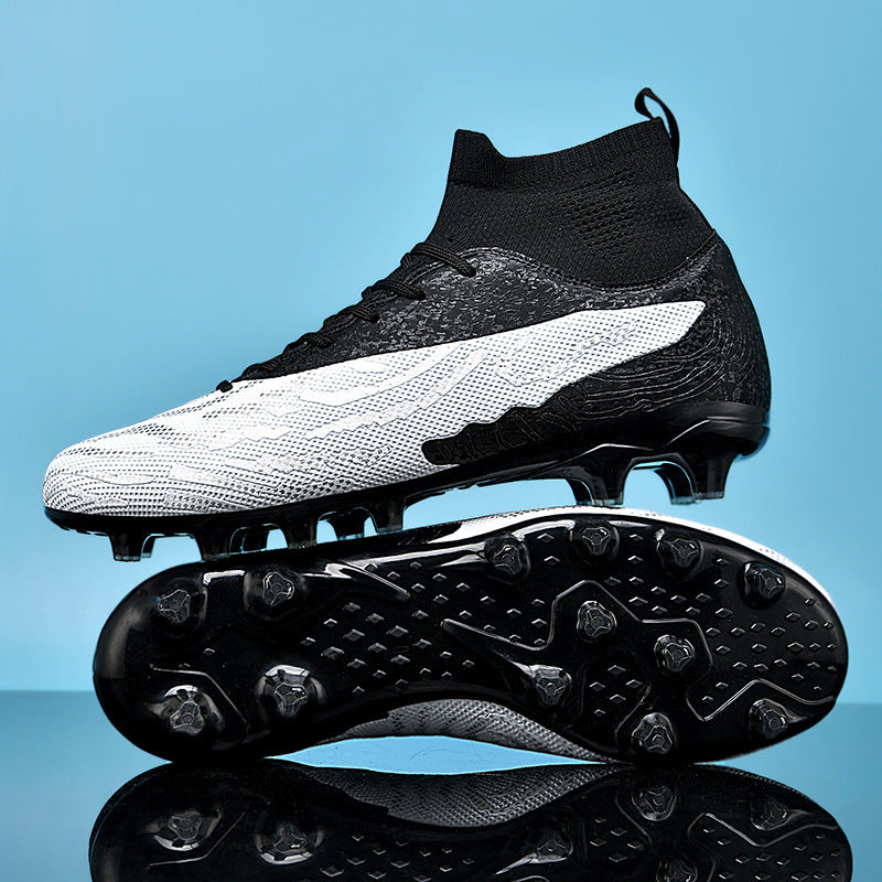 Low Top Leather Football Training Shoes