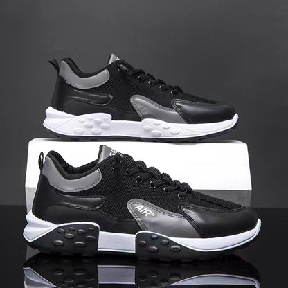 Low-top running thick-soled breathable sports shoes