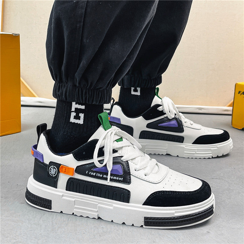 Low-top trendy and versatile Hong Kong-style casual shoes