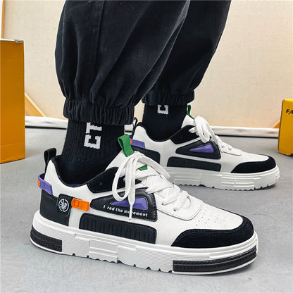 Low-top trendy and versatile Hong Kong-style casual shoes