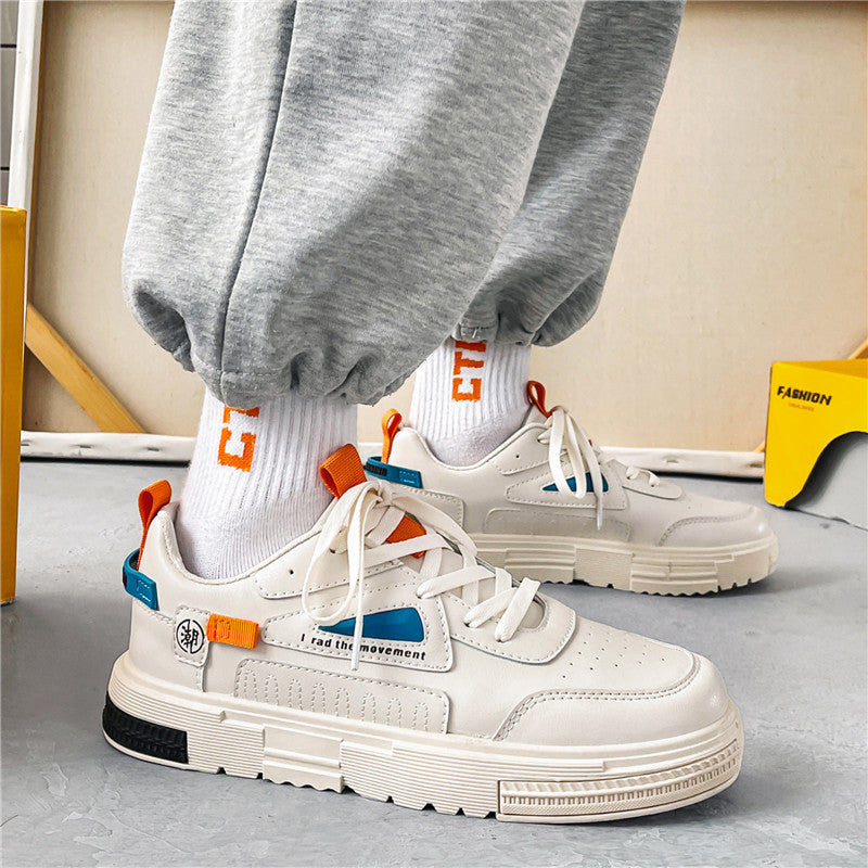 Low-top trendy and versatile Hong Kong-style casual shoes