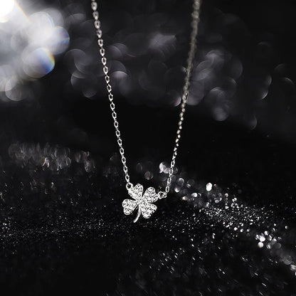 Lucky Four-Leaf Clover Necklace