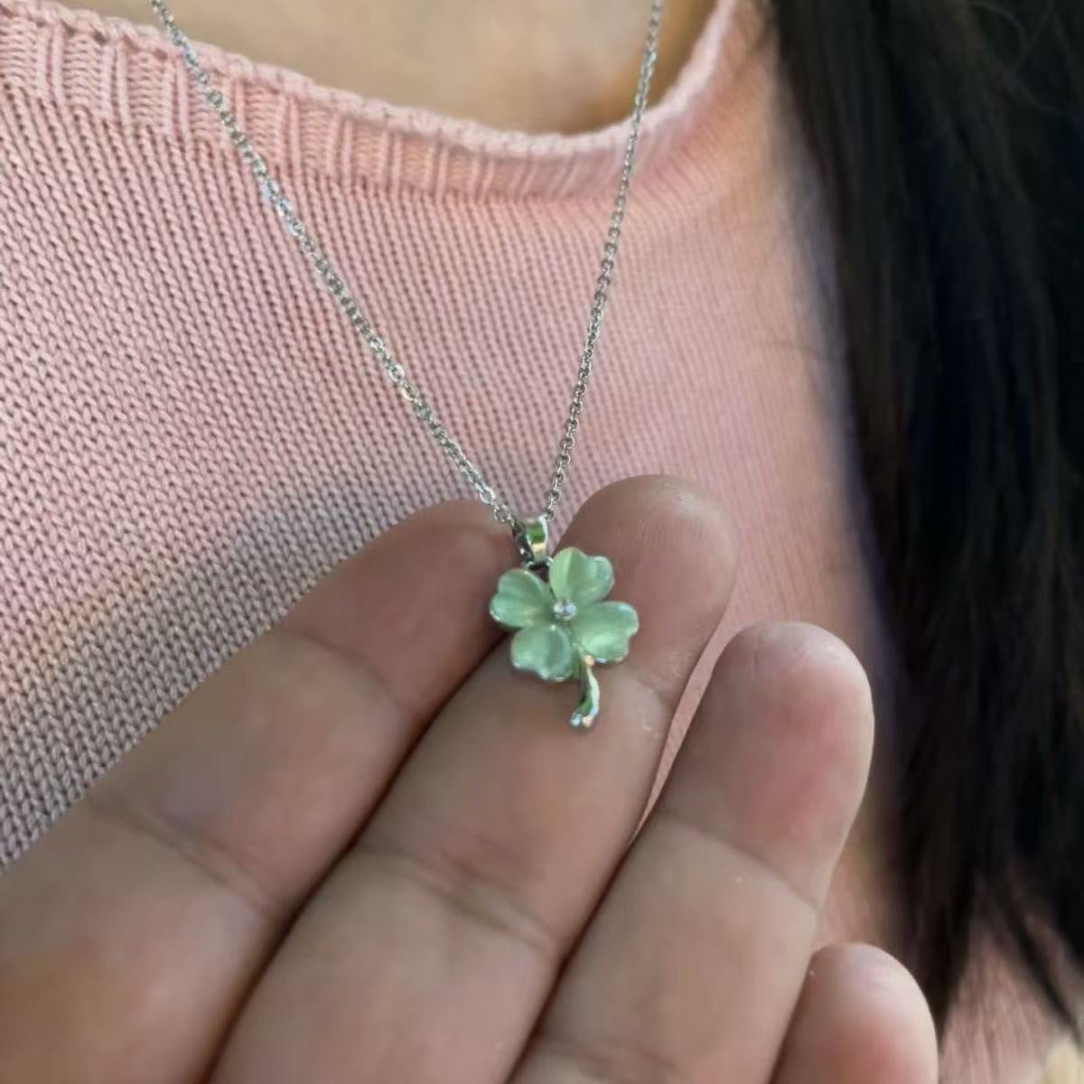 Lucky Little Flower Necklace