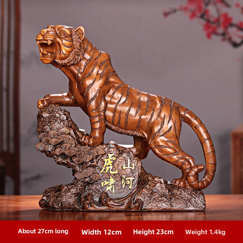 Lucky Tiger Resin Ornament